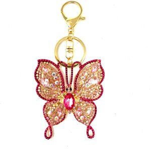 🆕💖NEW REALEASE Shades of Pink Butterfly Handbag Charm